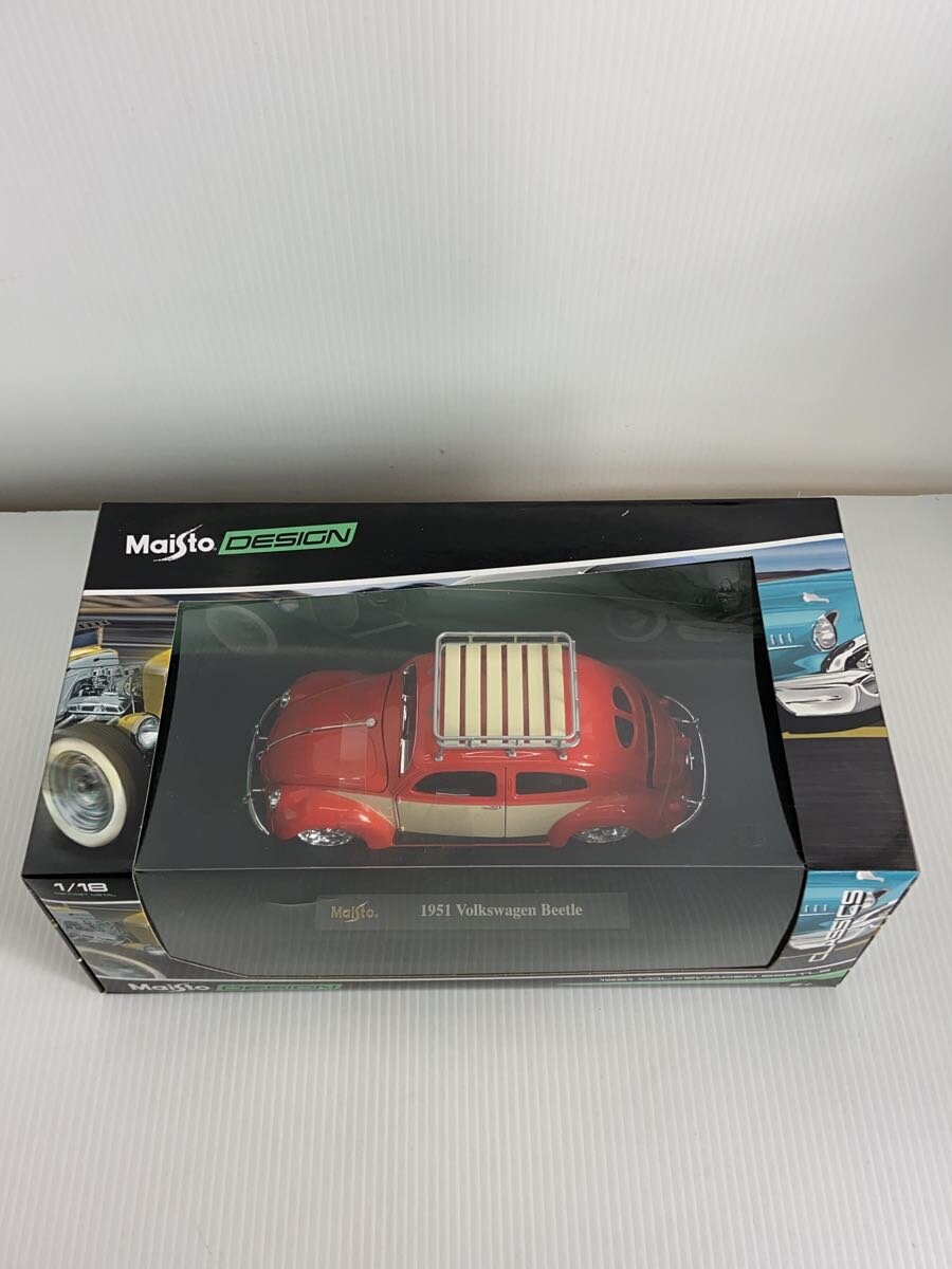 Maisto 1/18 1951 Volkswagen Beetle Die-Cast Car