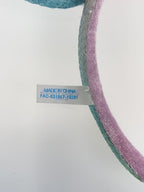 Disney RESORT × Disney Pastel Rainbow Minnie-Style Headband