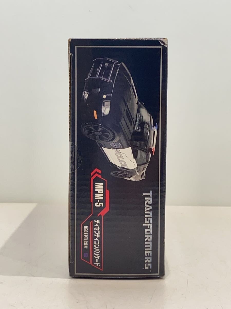 TAKARA TOMY MPM-5 Transformers Decepticon Barricade Figure