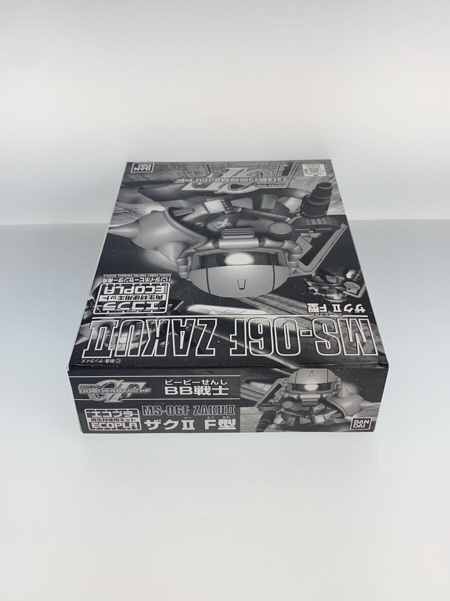 BANDAI Eco-Plamo BB Senshi MS-06F Zaku II F Type SD Gundam GGENERATION-F