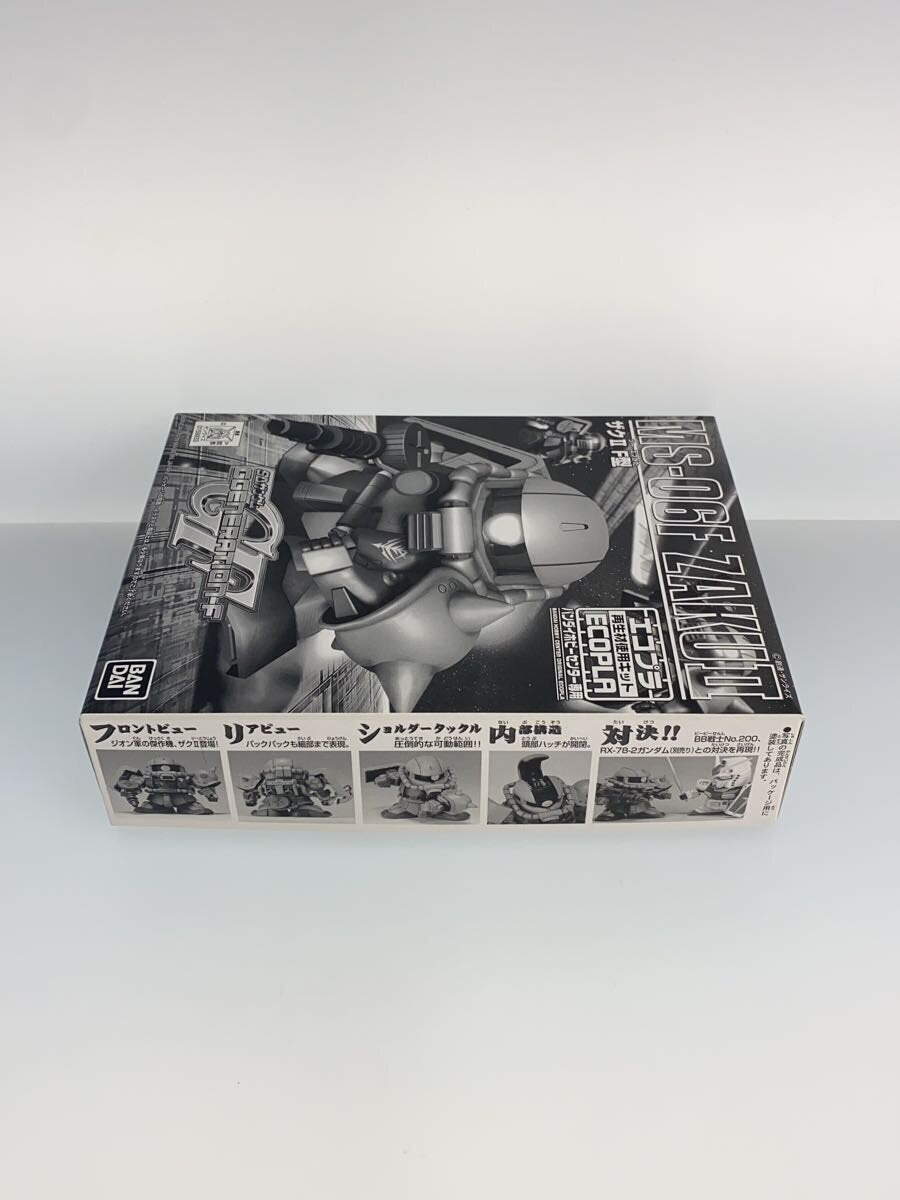BANDAI Eco-Plamo BB Senshi MS-06F Zaku II F Type SD Gundam GGENERATION-F
