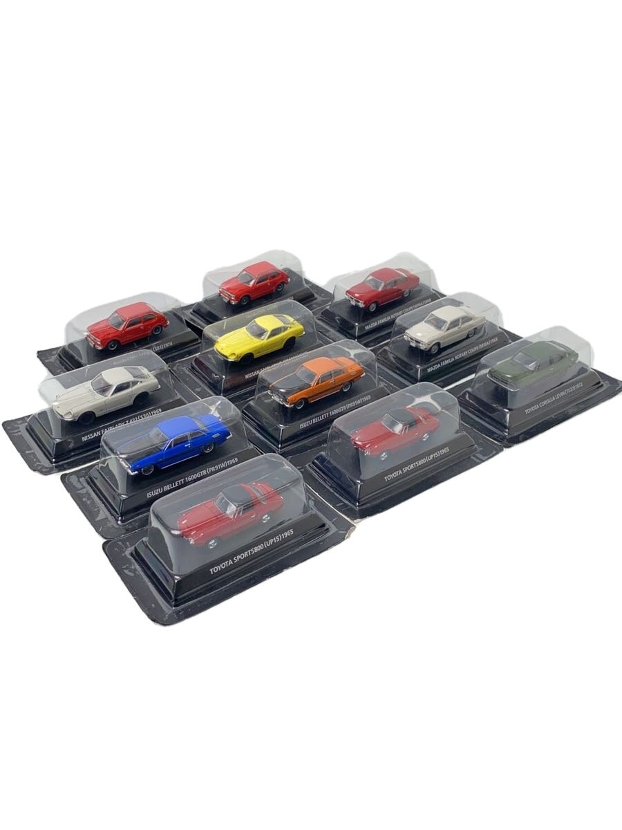 KONAMI 1:64 Classic Car Collection Vol. 2 Set of 11