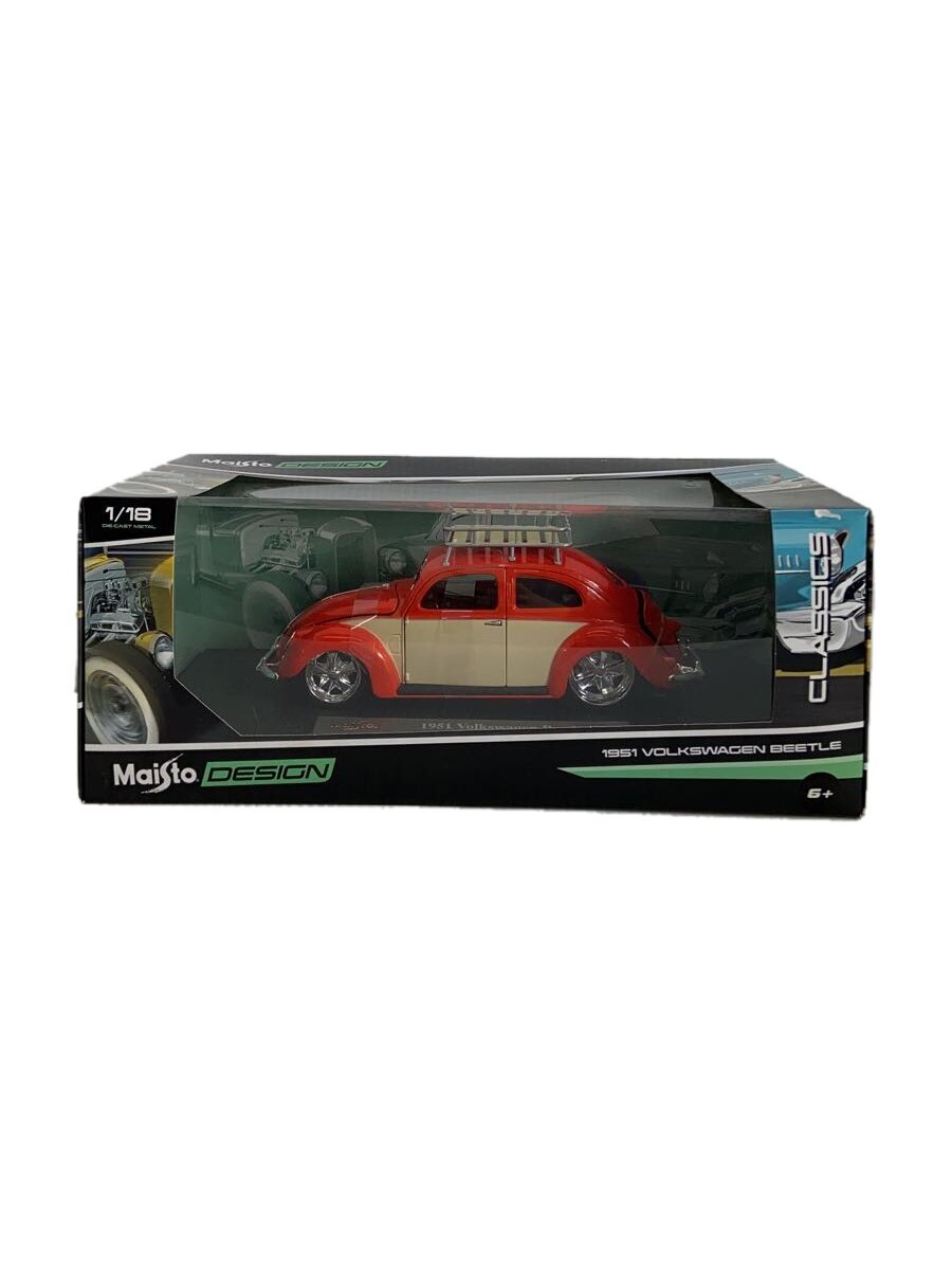 Maisto 1/18 1951 Volkswagen Beetle Die-Cast Car