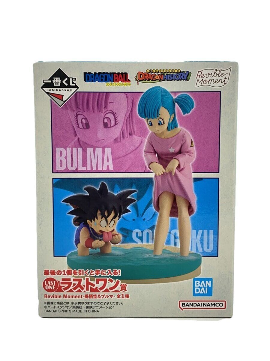 BANDAI SPIRITS Goku & Bulma Revible Moment Figure