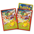 Pokemon TCG Deck Shield "Tohoku Pikachu (Special BOX)" — 64 sleeves [Supplies]