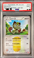 Pokemon TCG Meowth UR 072/066 PSA 9