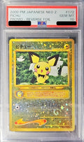 Pokemon TCG Pichu LV.4 [-] {Old Back} PSA 10