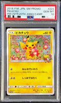 Pokemon TCG Pikachu P 224/SM-P PSA 10