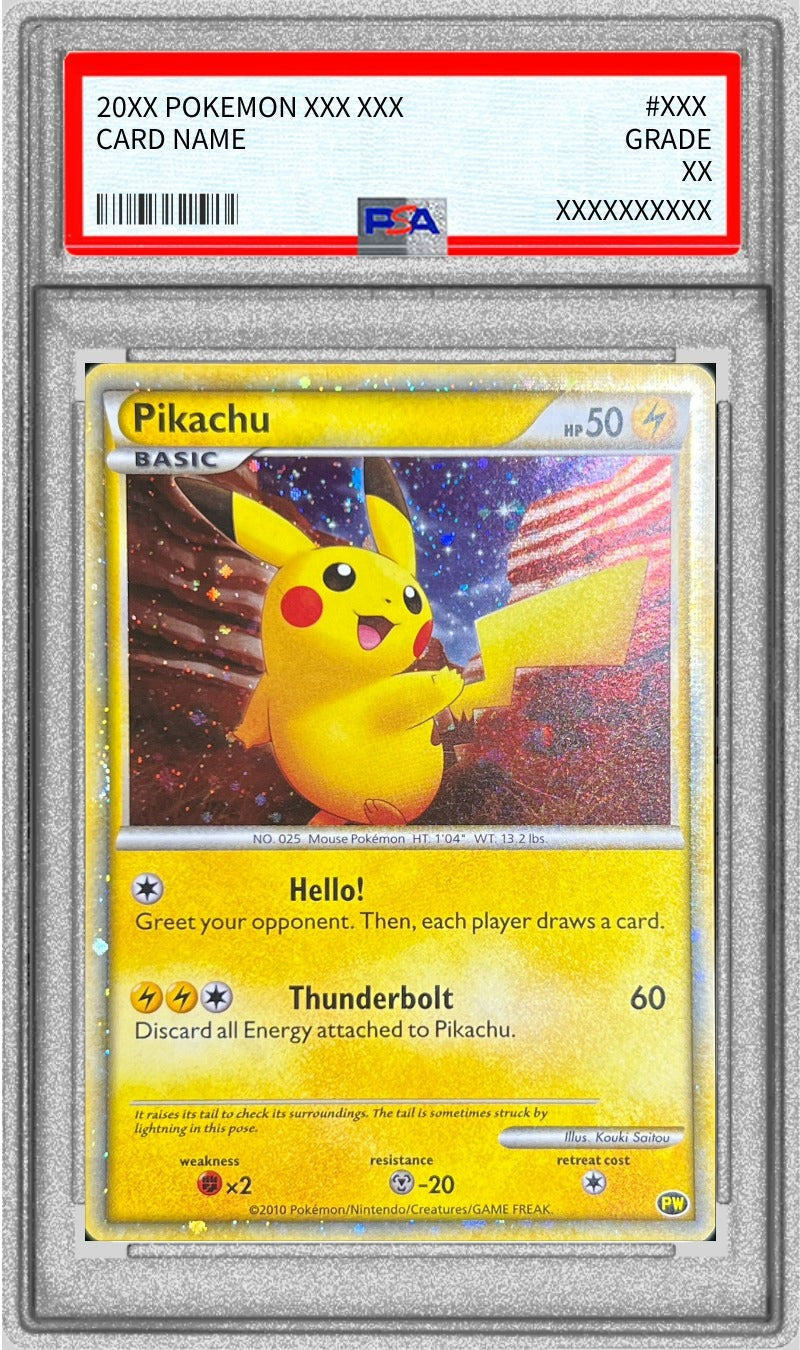 Pokemon TCG Pikachu (USA) PSA 9 PW