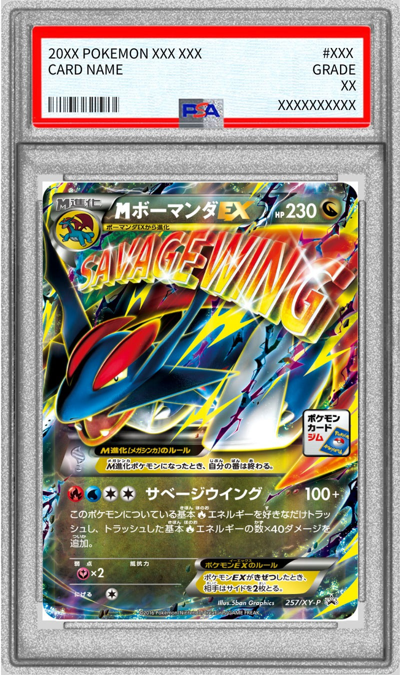 Pokemon TCG Mega Salamence EX P 257/XY-P PSA 10