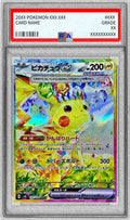 Pokemon TCG Pikachu ex SAR 132/106 PSA 9