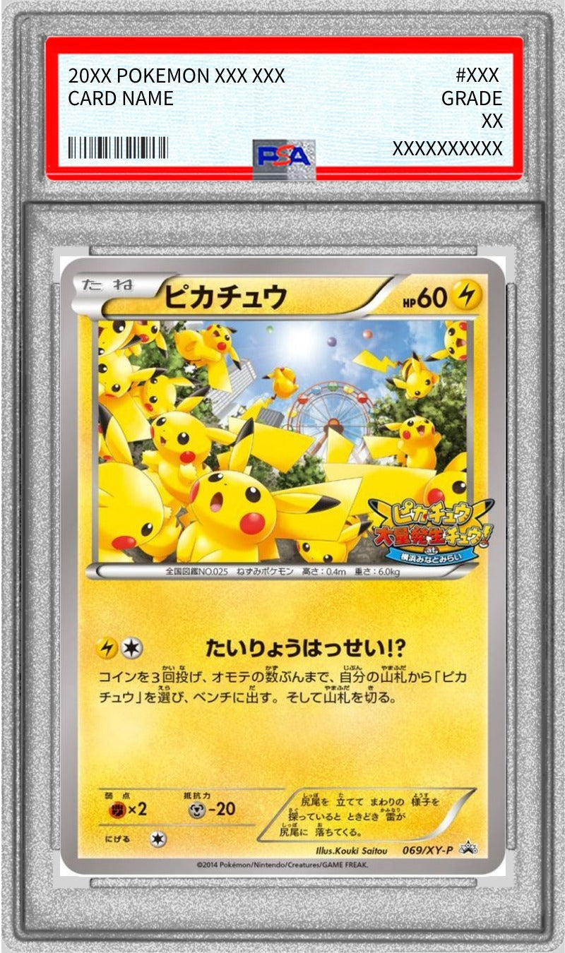 Pokemon TCG Pikachu P 069/XY-P PSA 10