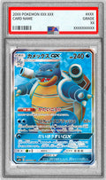 Pokemon TCG Blastoise GX SR 057/054 PSA 10
