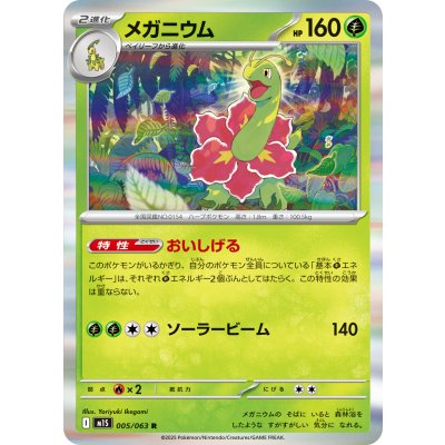 Pokemon TCG Meganium [R] {005/063}