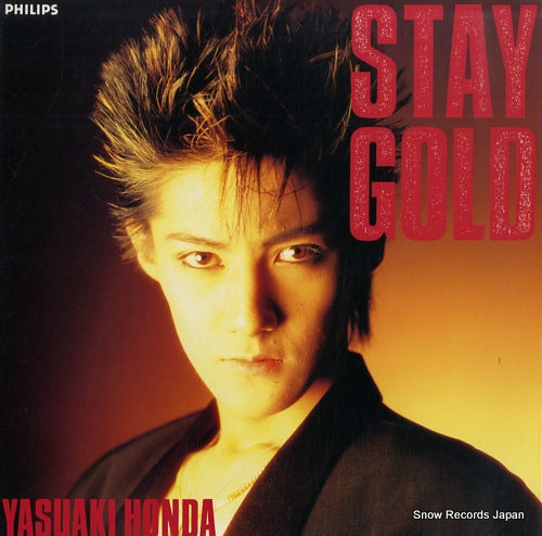 Vintage Record HONDA, YASUAKI - stay gold - 28PL-109