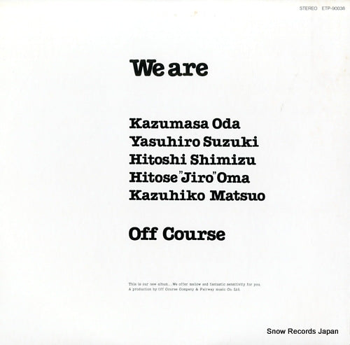 Vintage Record OFF COURSE - we are - ETP-90038