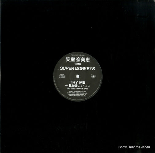 Vintage Record AMURO, NAMIE - try me/memories - AVJT-2268