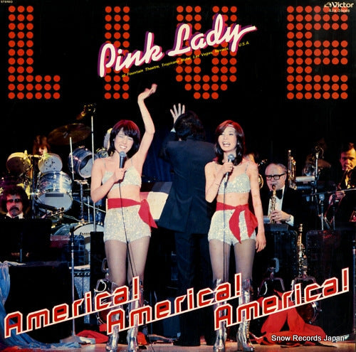 Vintage Record PINK LADY - america! america! america! - SJX-20068