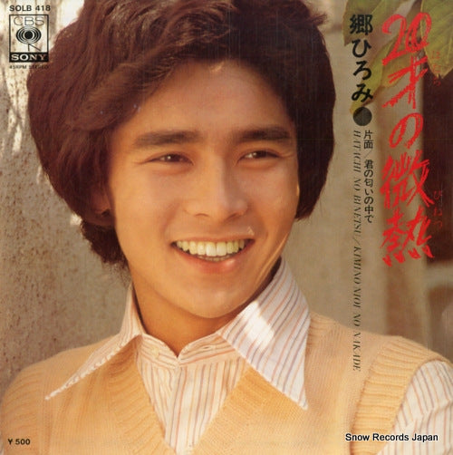 Vintage Record GO, HIROMI - hatachi no binetsu - SOLB418