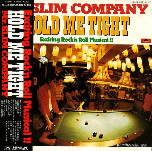 Vintage Record MR. SLIM COMPANY - hold me tight - MR3185