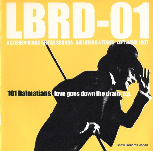 Vintage Record 101 DALMATIANS - love goes down the drain e.p. - LBRD-01
