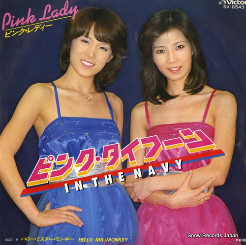 Vintage Record PINK LADY - in the navy - SV-6543