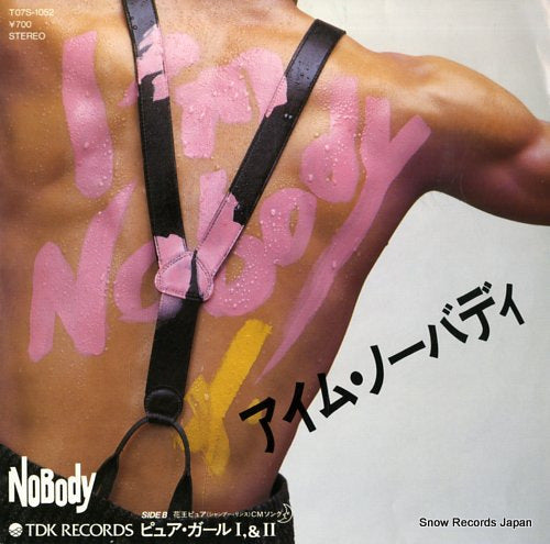 Vintage Record NOBODY - i'm nobody - T07S-1052