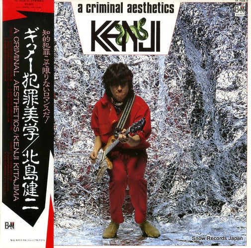 Vintage Record KITAJIMA, KENJI - a criminal aesthetics - YF-7048
