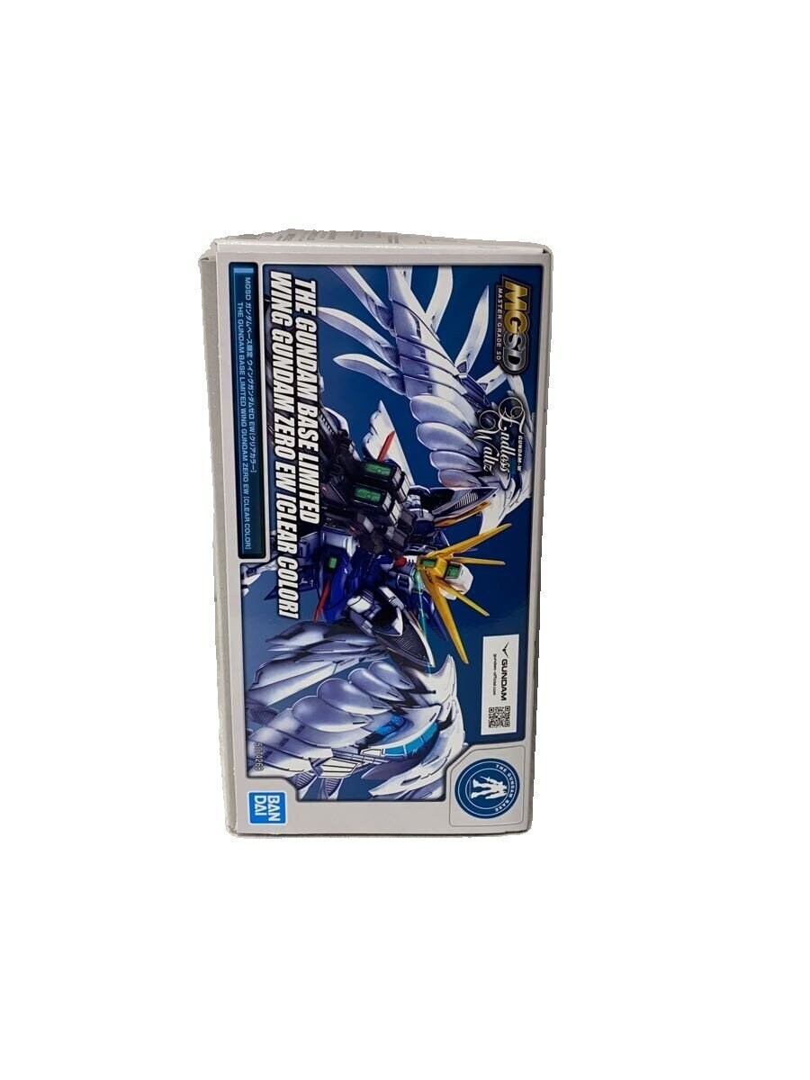 BANDAI SPIRITS MGSD Wing Gundam Zero EW [Clear Color] Gundam Base Limited Edition
