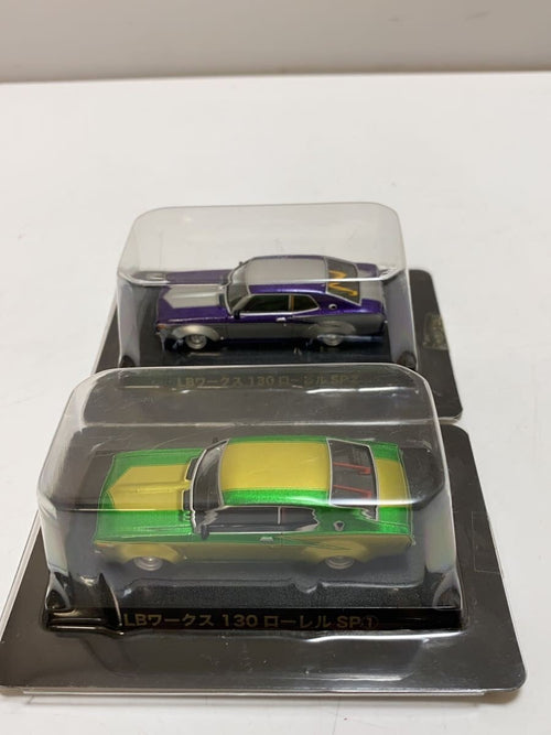 AOSHIMA Gra Chan Collection 6-Car Set LB Works 130 Laurel SP ①②③④⑤⑥ Butaketsu