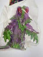 CURE × CCP Hedorah Landing Period 002 Clear Purple Glitter Sofubi