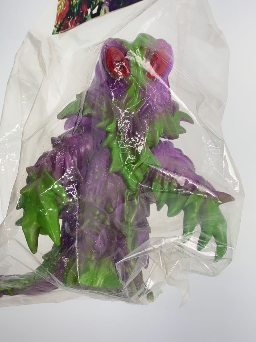 CURE × CCP Hedorah Landing Period 002 Clear Purple Glitter Sofubi