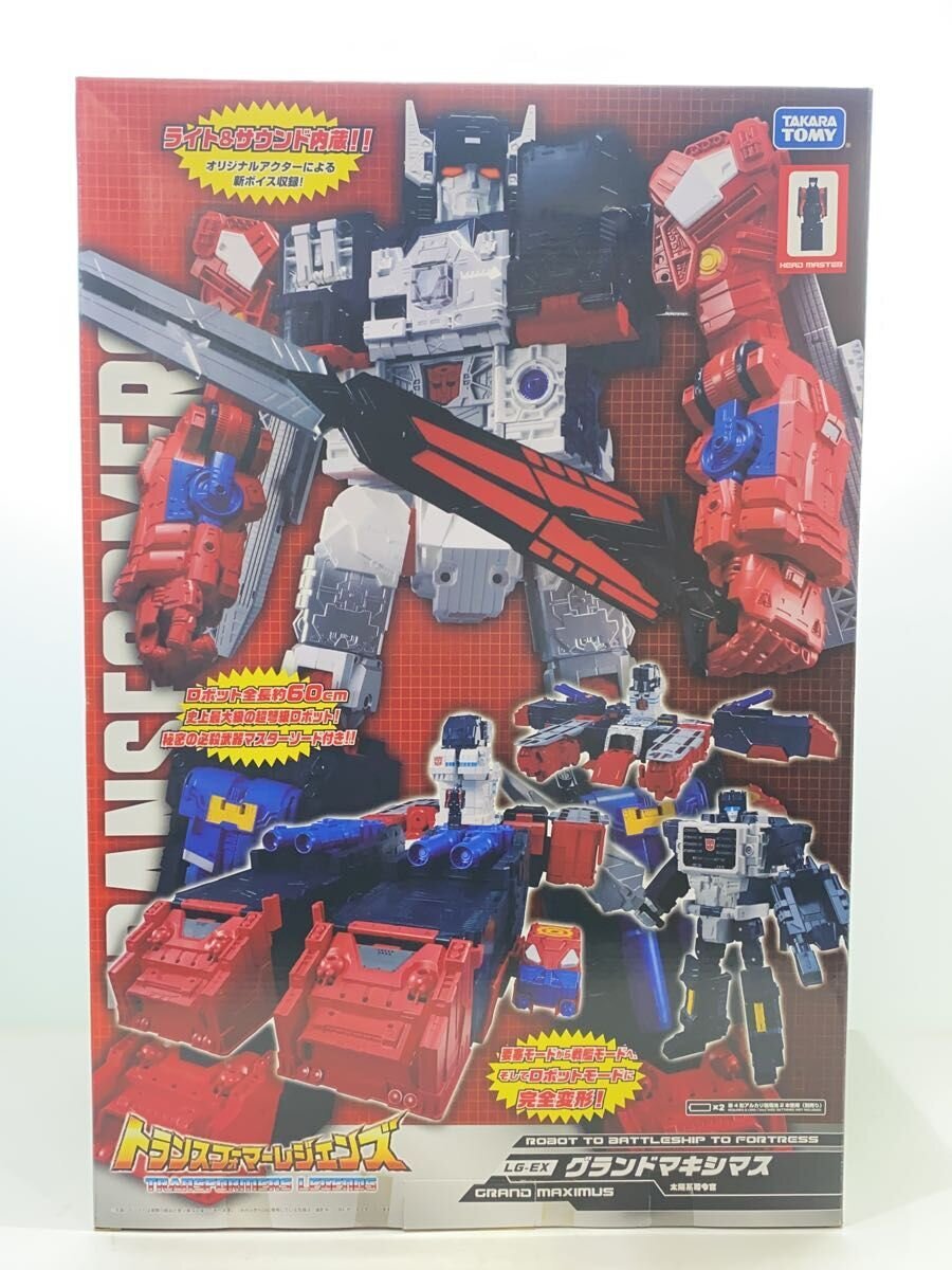 TAKARA TOMY Transformers Legends LG-EX Grand Maximus