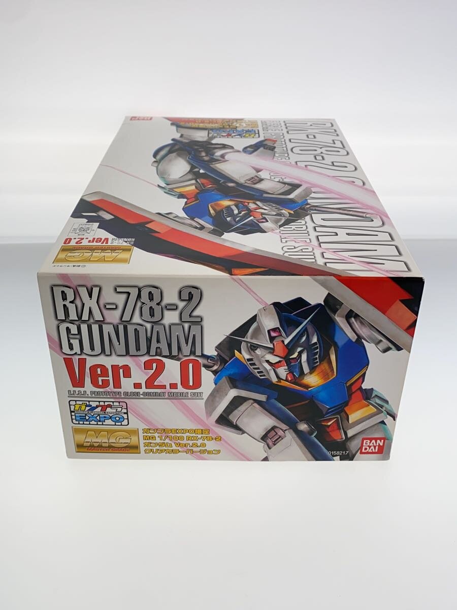 BANDAI MG RX-78-2 Gundam Ver.2.0 Clear Color Version