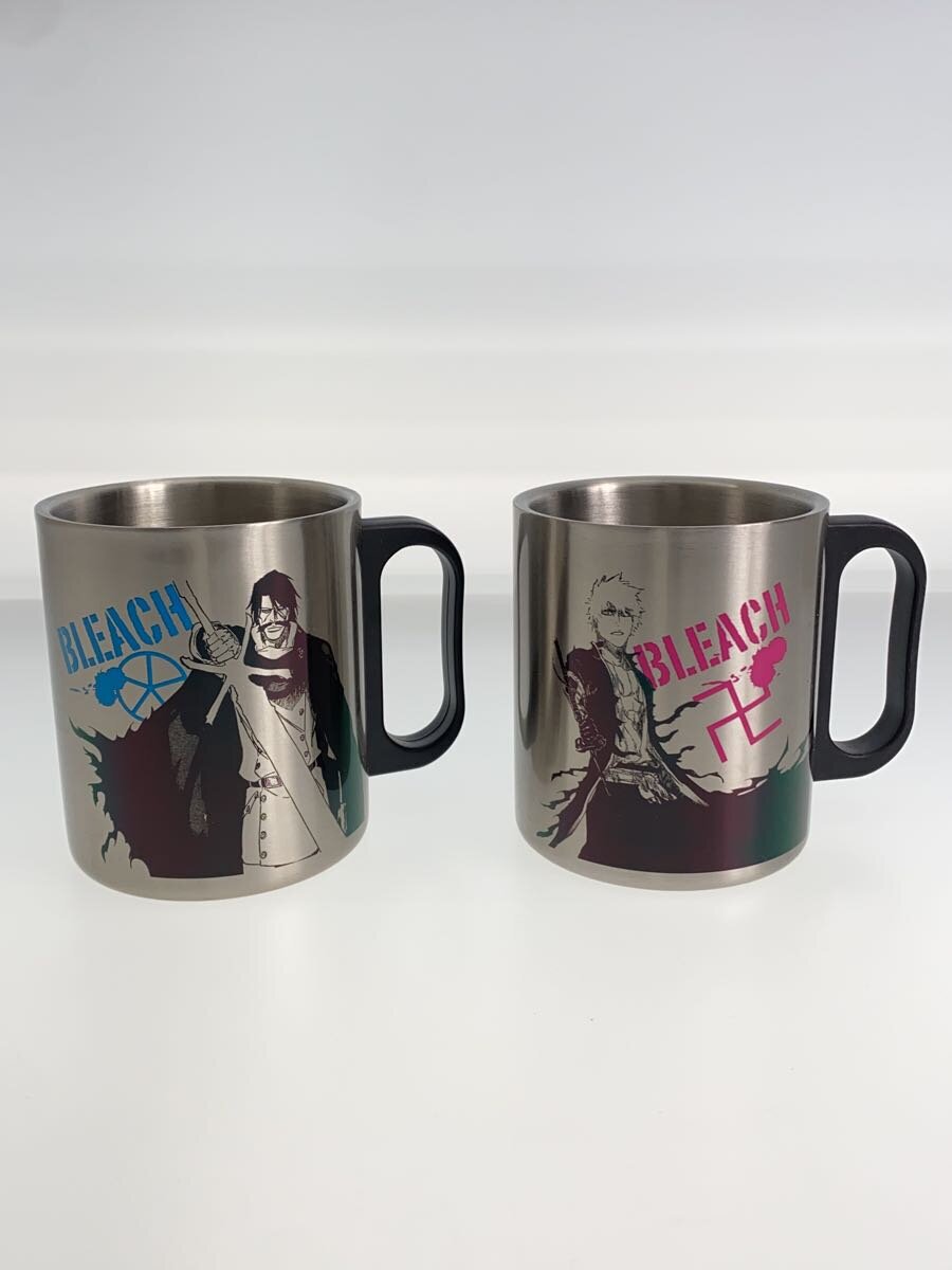 Shueisha BLEACH HOT Shinigami × COOL Quincy Double Stainless Steel Mugs Ichigo & Yhwach