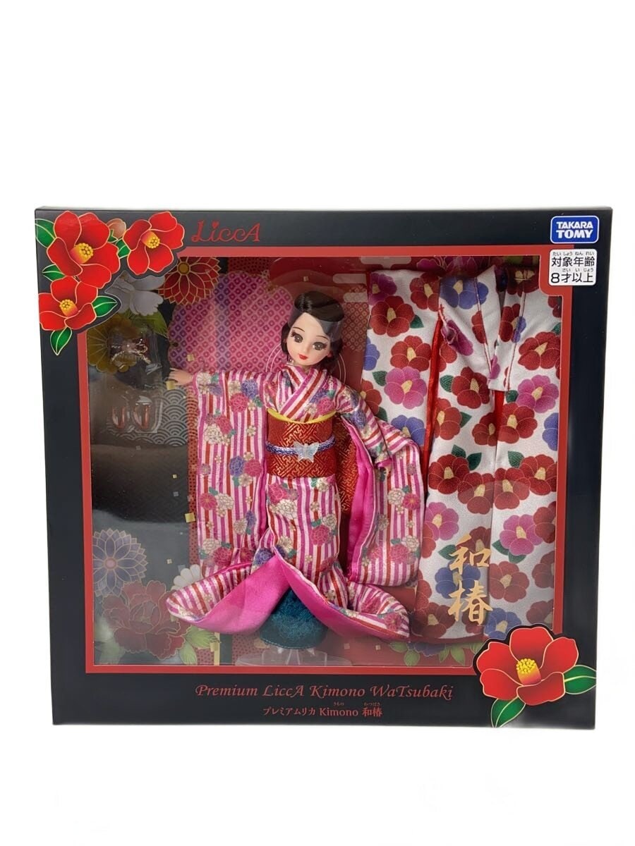 TAKARA TOMY Premium Licca Kimono Wa Tsubaki