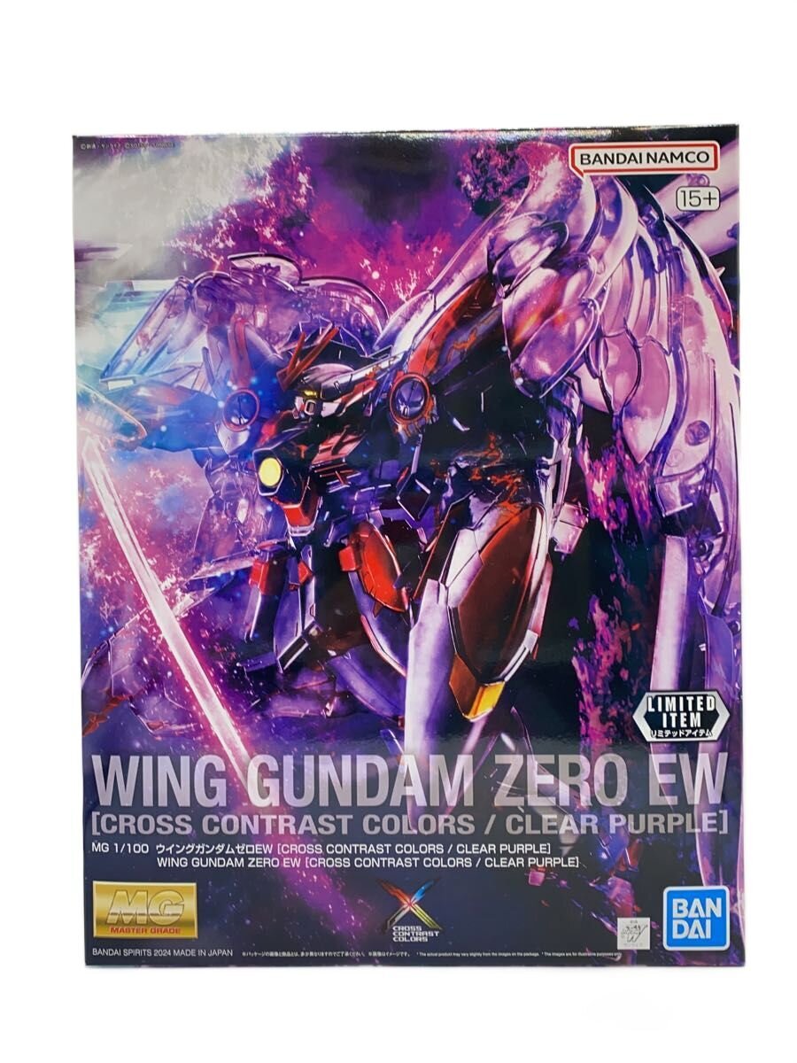 BANDAI SPIRITS 1/100 MG XXXG-00W0 Wing Gundam Zero EW (CROSS CONTRAST COLORS)
