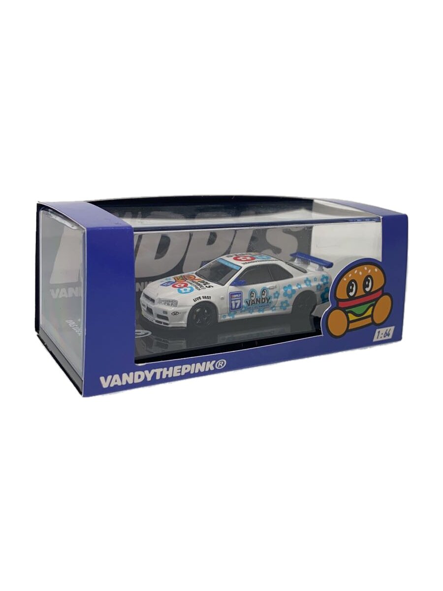 VANDY THE PINK DPLS x VANDY 1:64 Nissan Skyline GT-R R34 Die-Cast Car