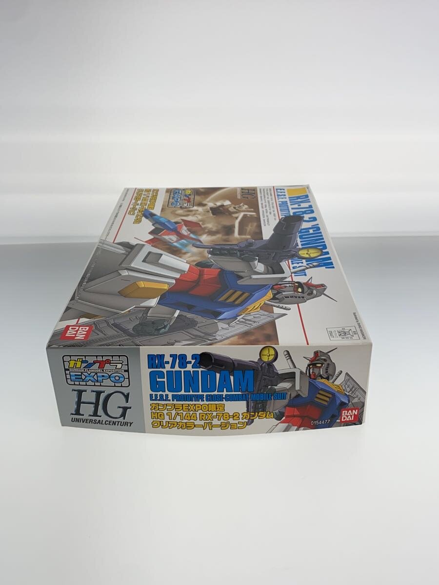 BANDAI HGUC RX-78-2 Gundam Clear Color Version EXPO Limited