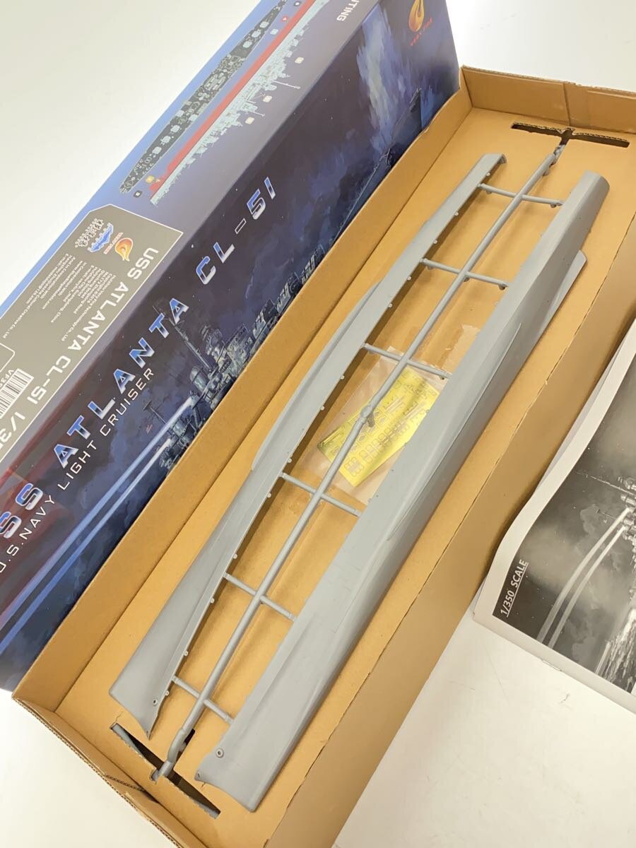 Misc. Brand U.S. Navy Light Cruiser CL-51 Atlanta Plastic Model Kit