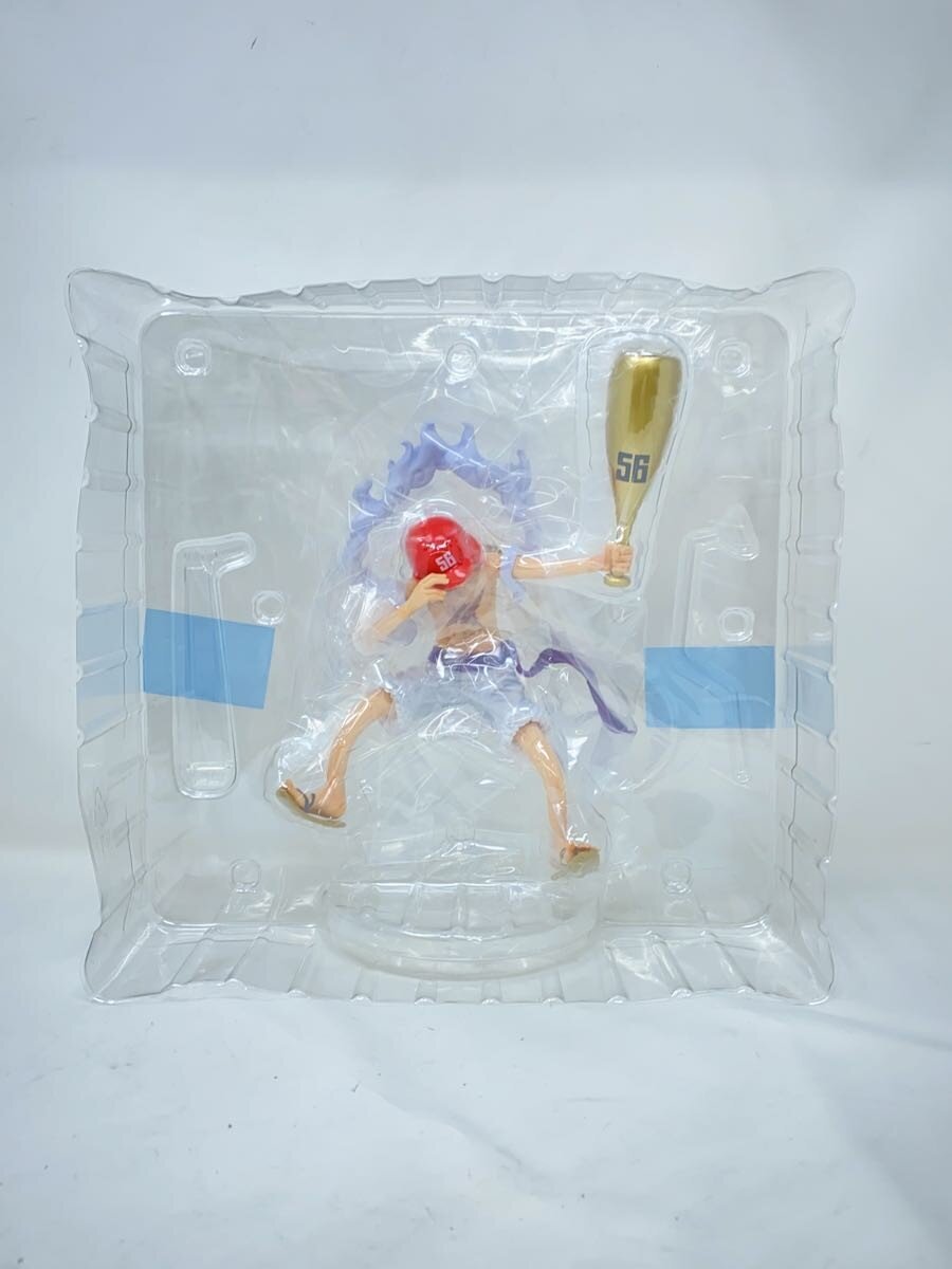 BANDAI SPIRITS One Piece Monkey D. Luffy Gear 5 Baseball Version Figure
