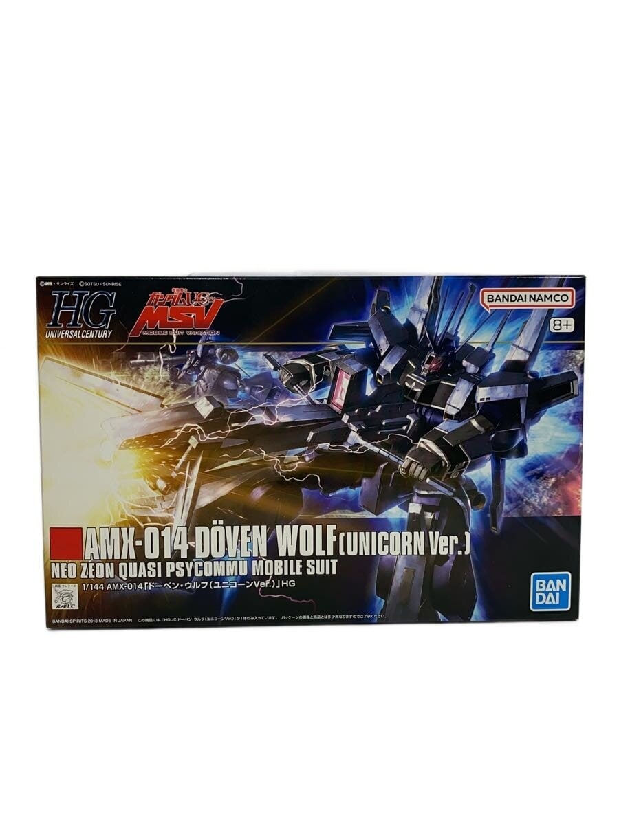 BANDAI SPIRITS AMX-014 HGUC 1/144 Doven Wolf (Unicorn Ver.)