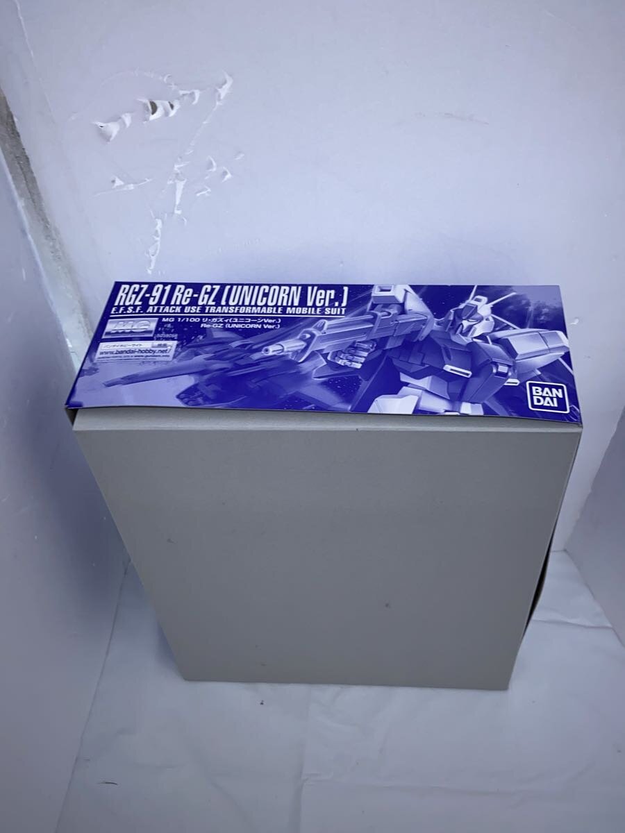 BANDAI MG 1/100 Re-GZ (Unicorn Ver.) Plastic Model Kit