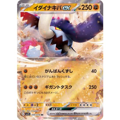 Pokemon TCG Idaina Kiba ex [RR] {049/078}