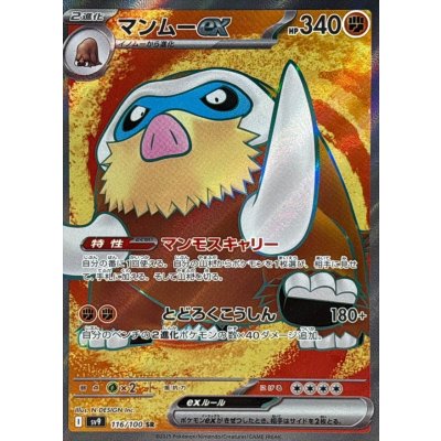 Pokemon TCG Mamoswine ex【SR】{116/100}