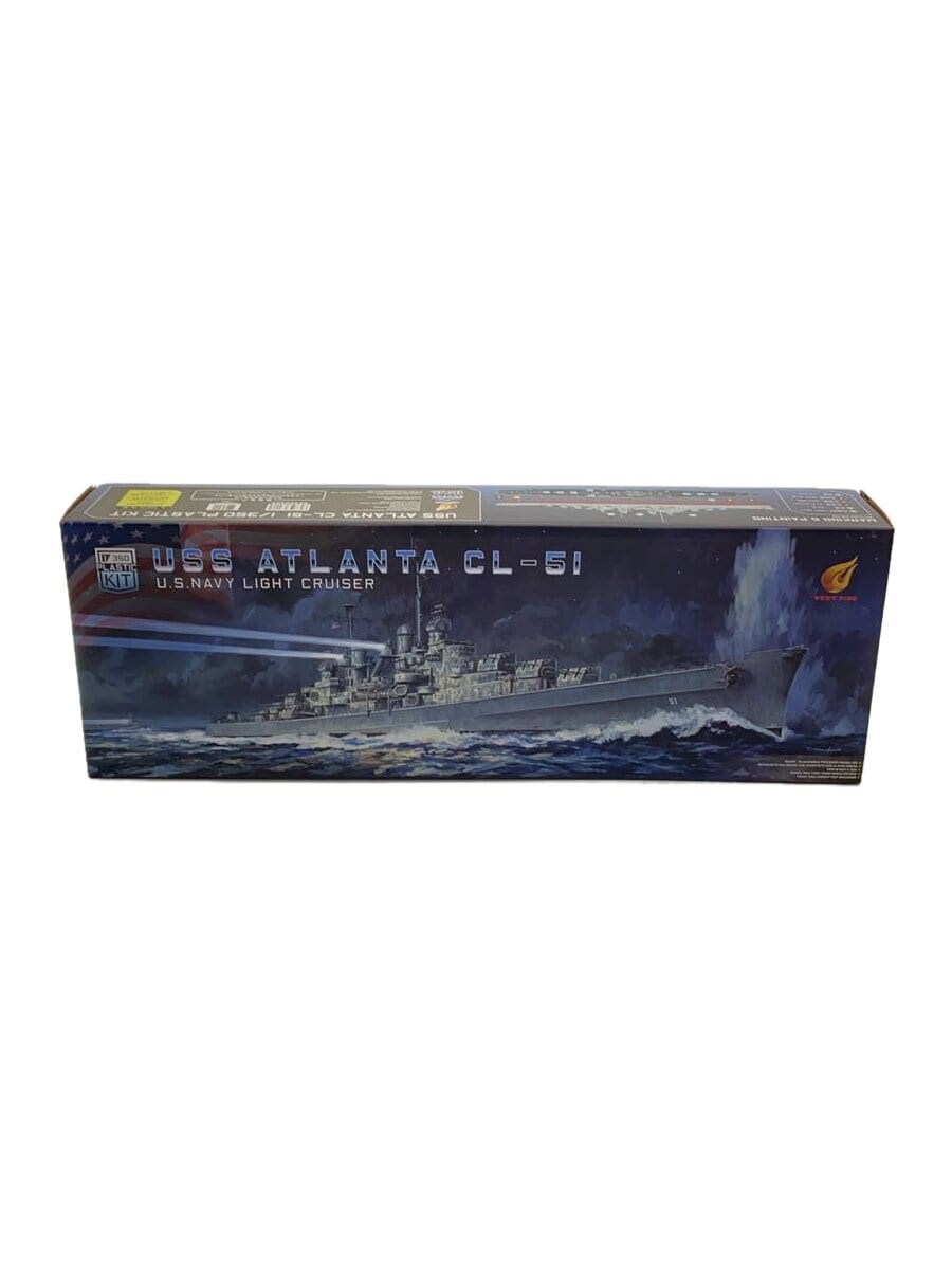 Misc. Brand U.S. Navy Light Cruiser CL-51 Atlanta Plastic Model Kit