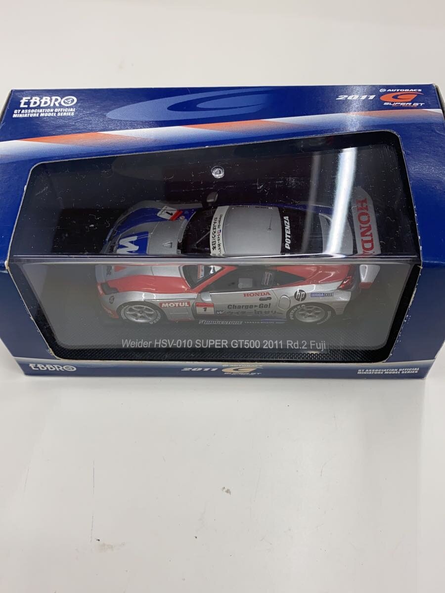 Misc. Brand EBBRO 1/43 SUPER GT500 Weider HSV-010 Rd.2 Fuji