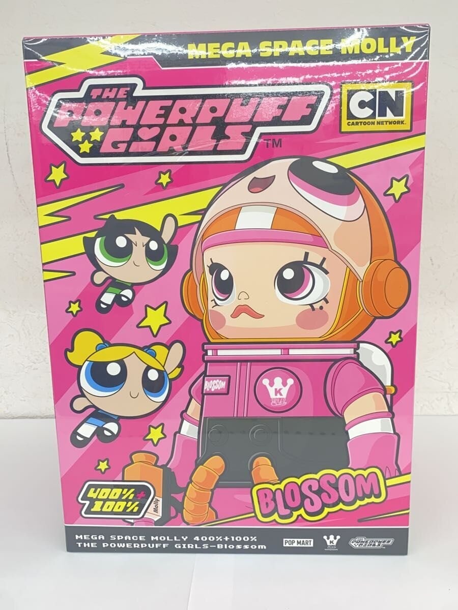 POP MART MEGA SPACE MOLLY 400/100 The Powerpuff Girls Blossom Figure